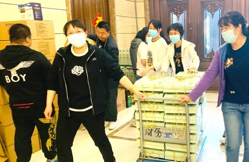 【我为职工办实事】鸿运国际营销为员工竭诚服务践行动