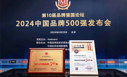 【逐梦新时代，品牌赢未来】鸿运国际品牌荣登中国品牌500强