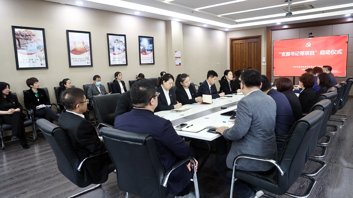 党徽闪耀 头雁领航——鸿运国际营销召开"支部书记带项目"启动仪式